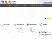 Tablet Screenshot of info-spectrum.com